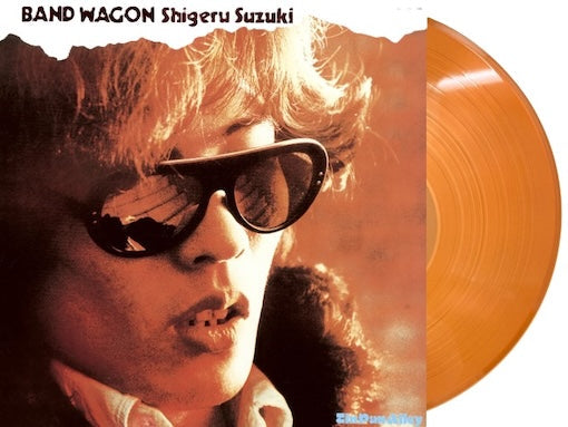 BAND WAGON-Shigeru Suzuki on Clear Orange Vinyl-Helix Sounds