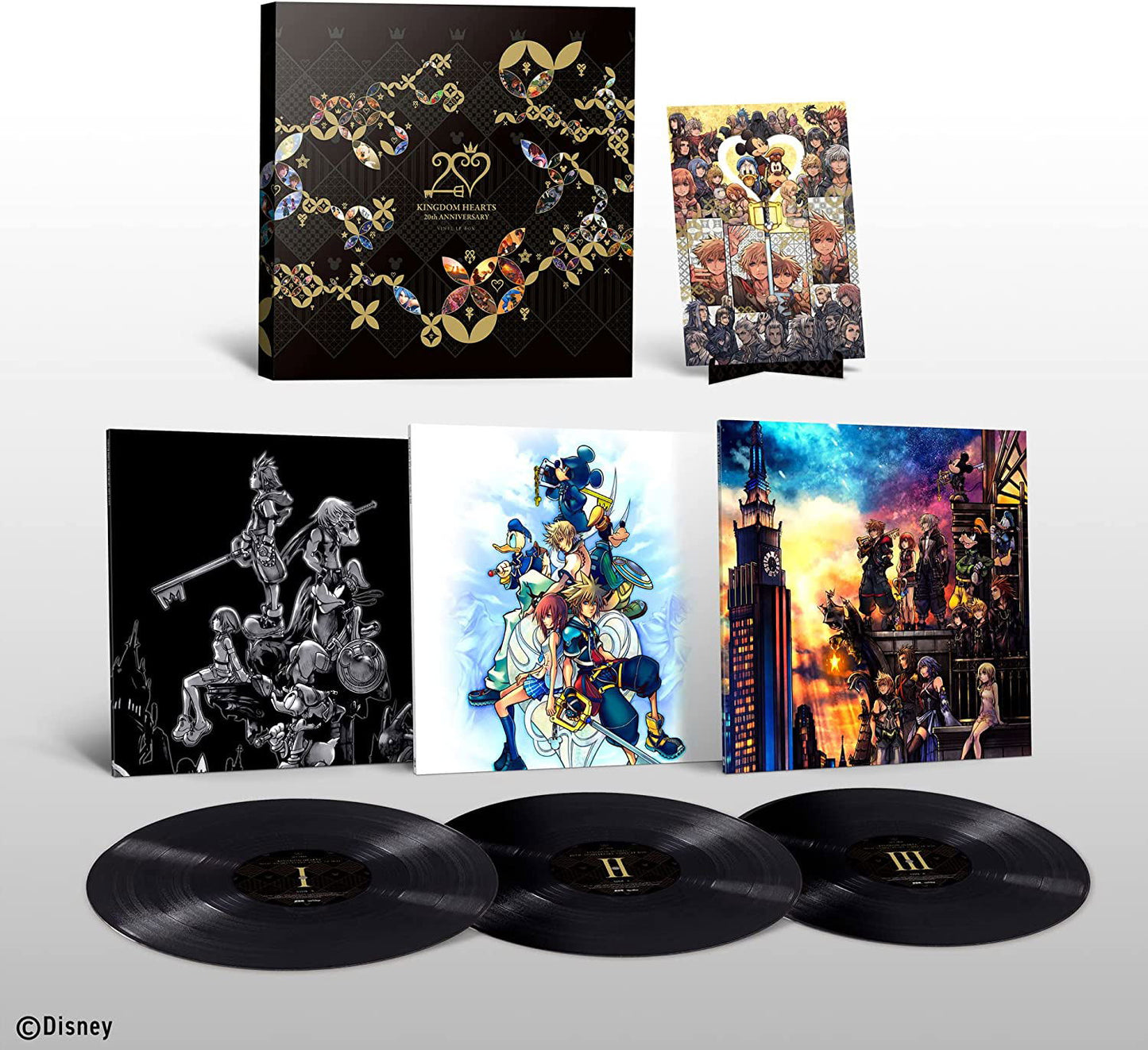 Kingdom Hearts 20th Anniversary Vinyl LP Box Set-Various Artists Vinyl-Helix Sounds