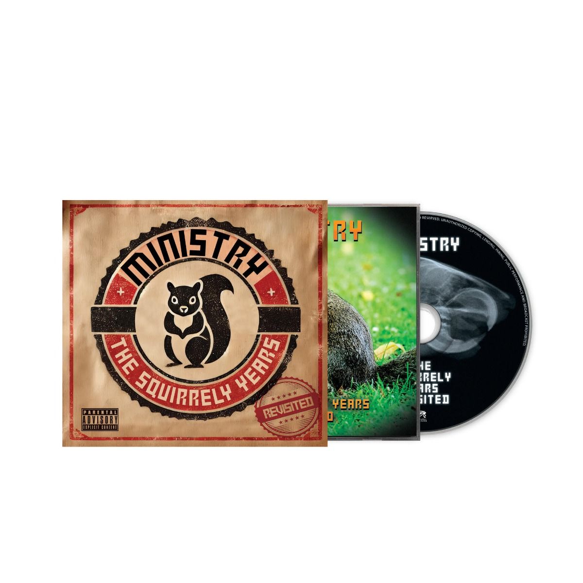 The Squirrely Years Revisited-Ministry Compact Disc-Helix Sounds
