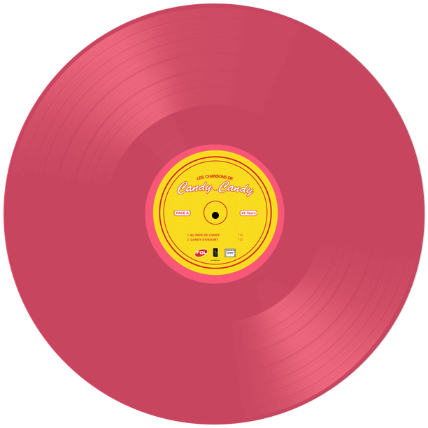 Les chansons de Candy-Dominique Poulain on Pink Vinyl-Helix Sounds