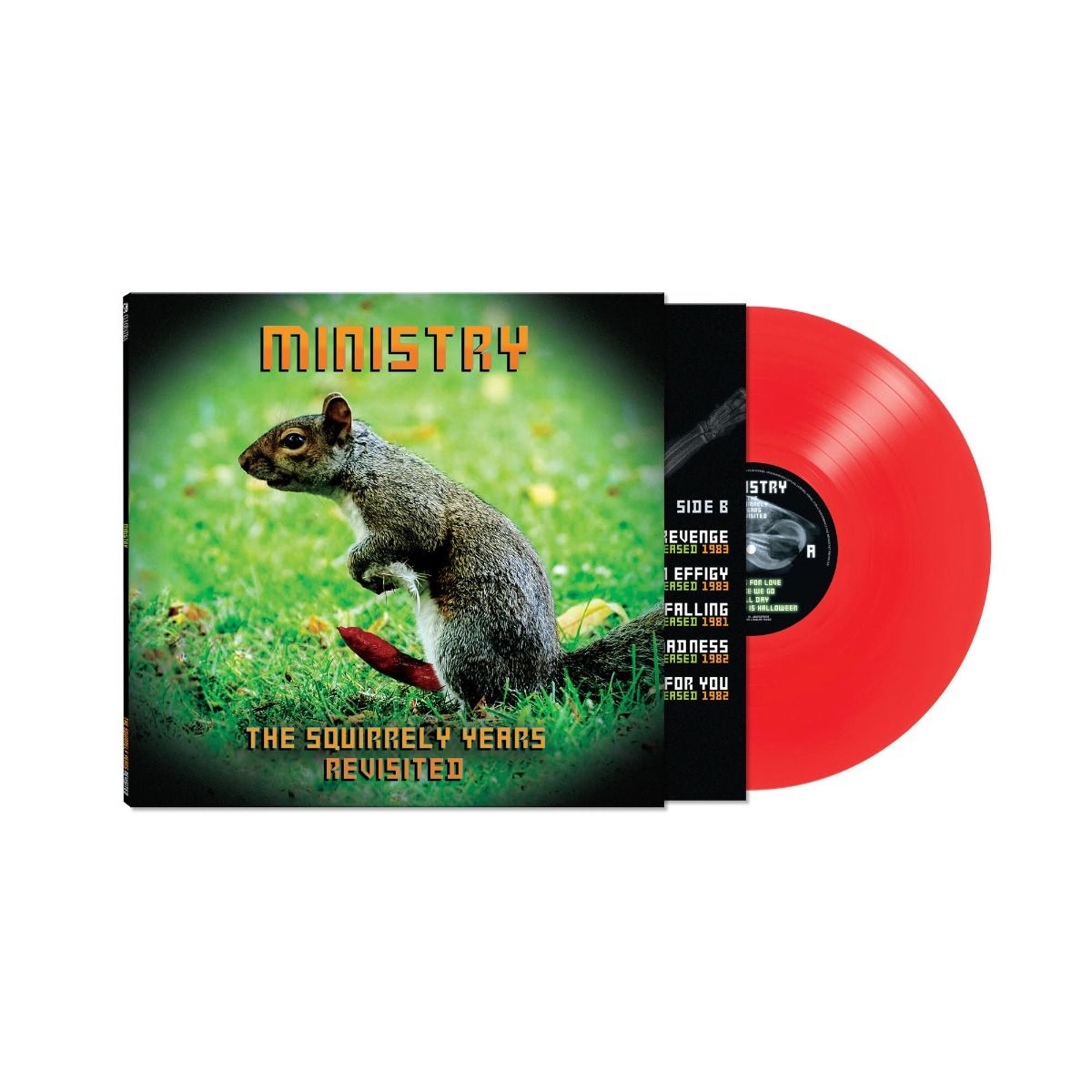 The Squirrely Years Revisited-Ministry on Black Vinyl-Helix Sounds