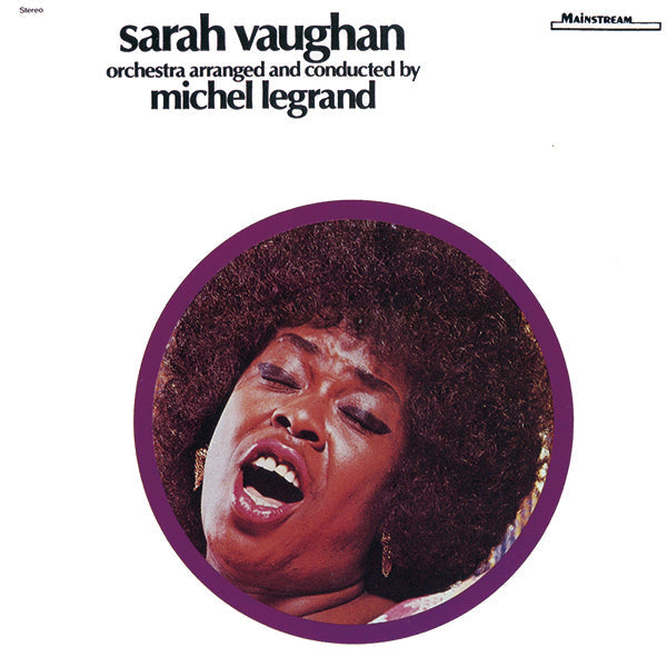 Sarah Vaughan with Michel Legrand-Sarah Vaughan Vinyl-Helix Sounds