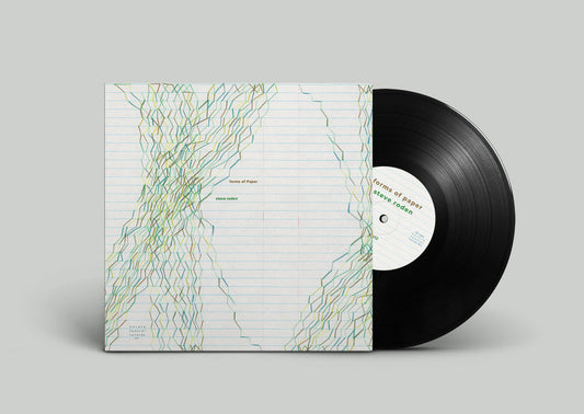 Forms of Paper-Steve Roden on Black Vinyl-Helix Sounds