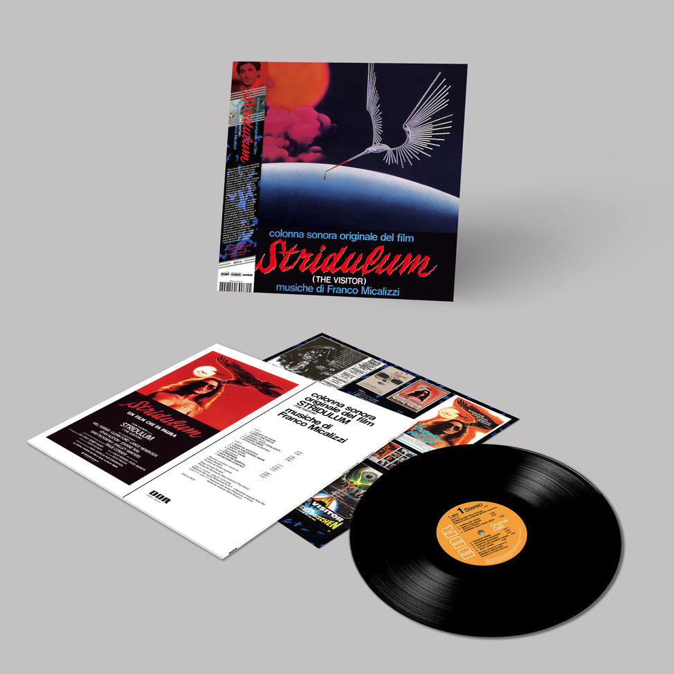Stridulum - The Visitor (Original Motion Picture Soundtrack)-Franco Micalizzi Vinyl-Helix Sounds