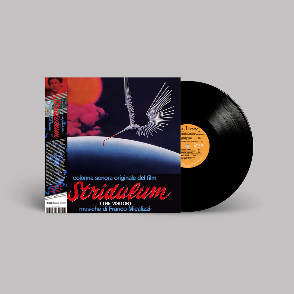 Stridulum - The Visitor (Original Motion Picture Soundtrack)-Franco Micalizzi Vinyl-Helix Sounds