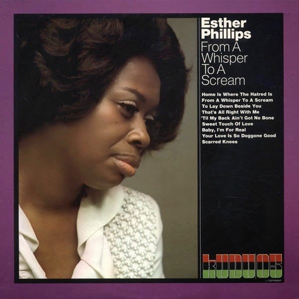From A Whisper To A Scream-Esther Phillips on Black Vinyl-Helix Sounds