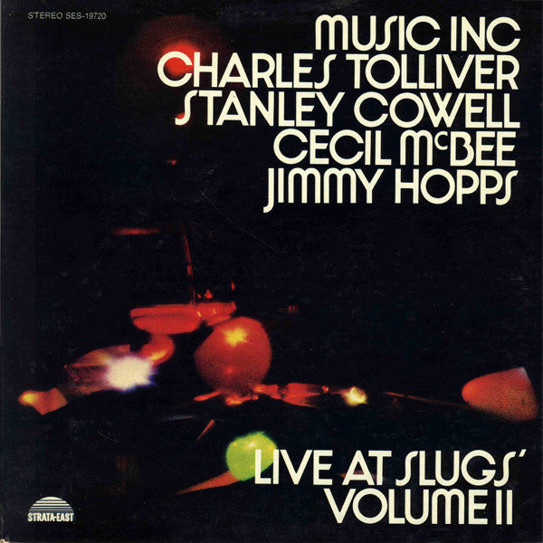 Live At Slugs' Volume Two-Charles Tolliver / Music Inc Vinyl-Helix Sounds