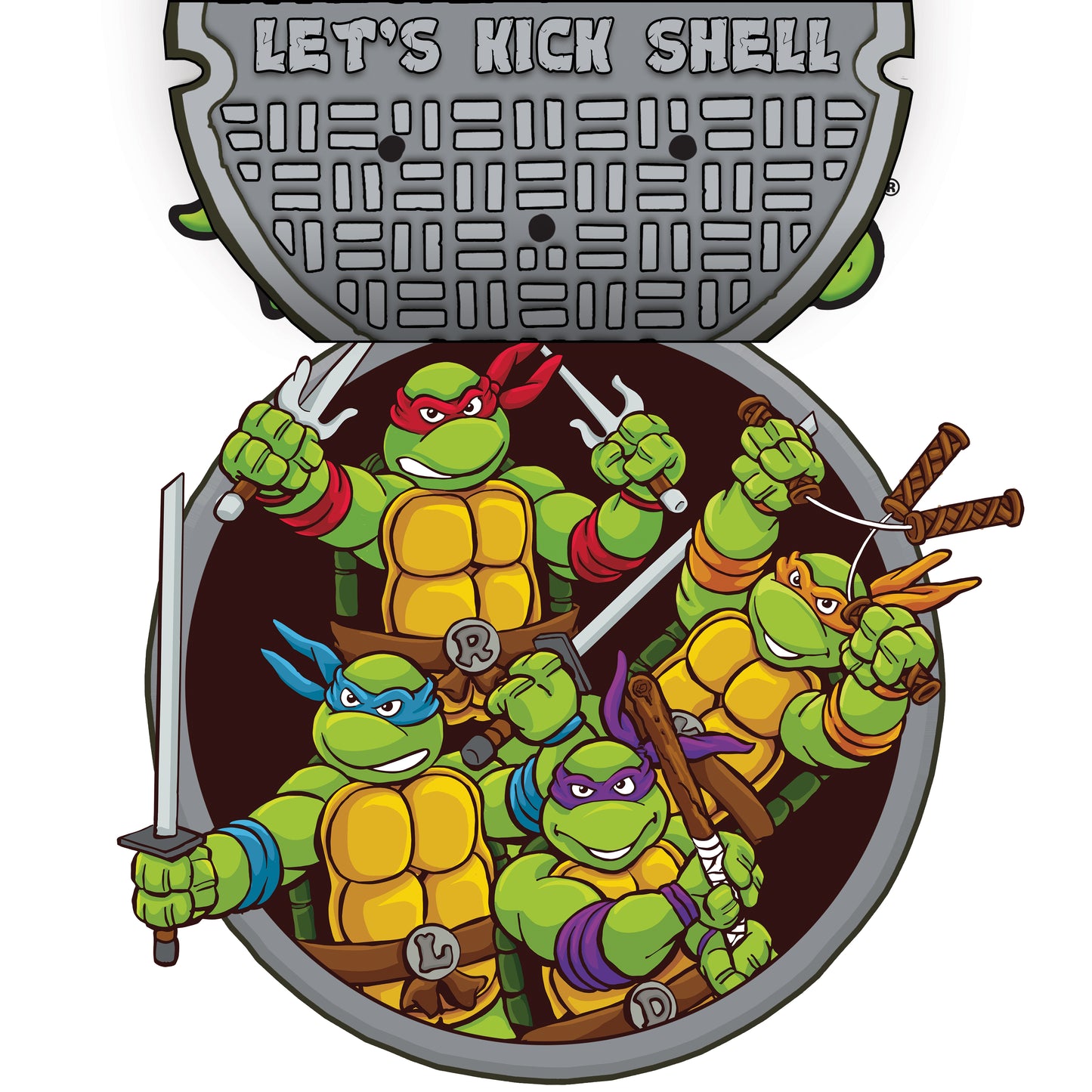 ETT026 - Teenage Mutant Ninja Turtles - Let's Kick Shell!