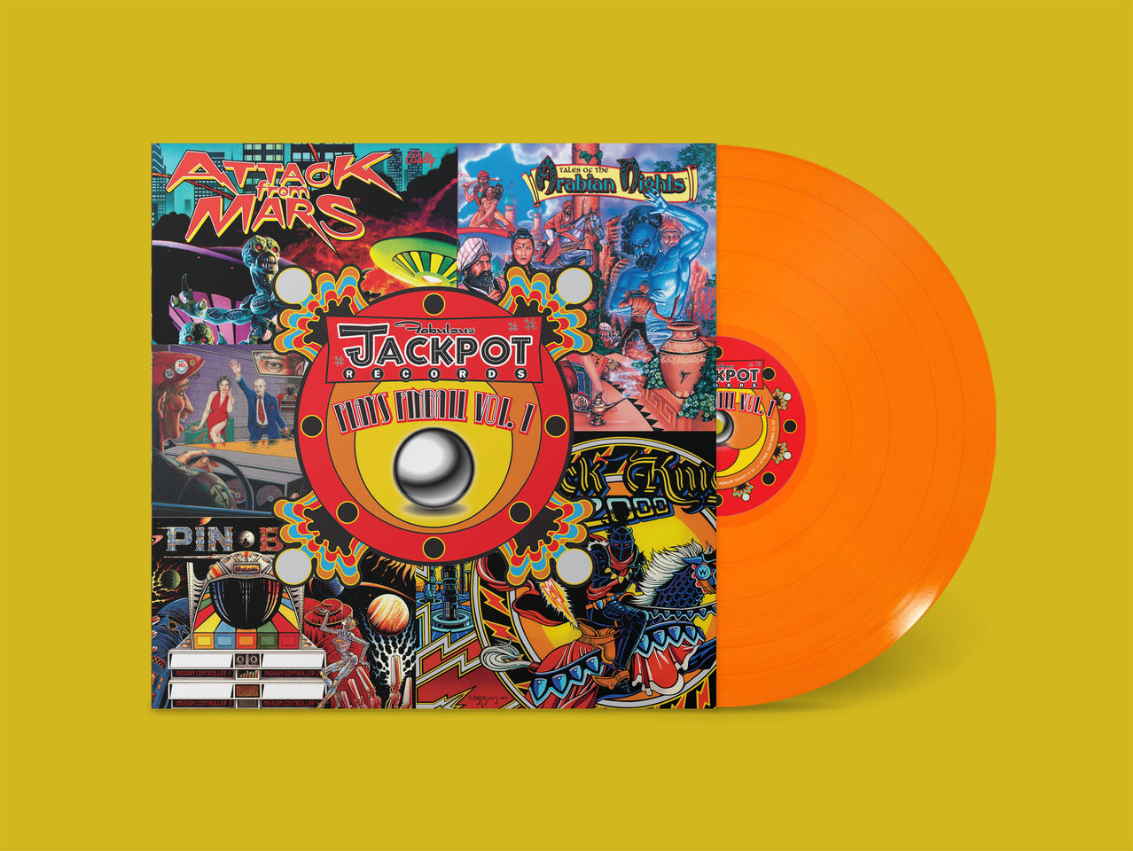 Jackpot Plays PINBALL Vol. 1 - Various Artists | Helix Sounds
