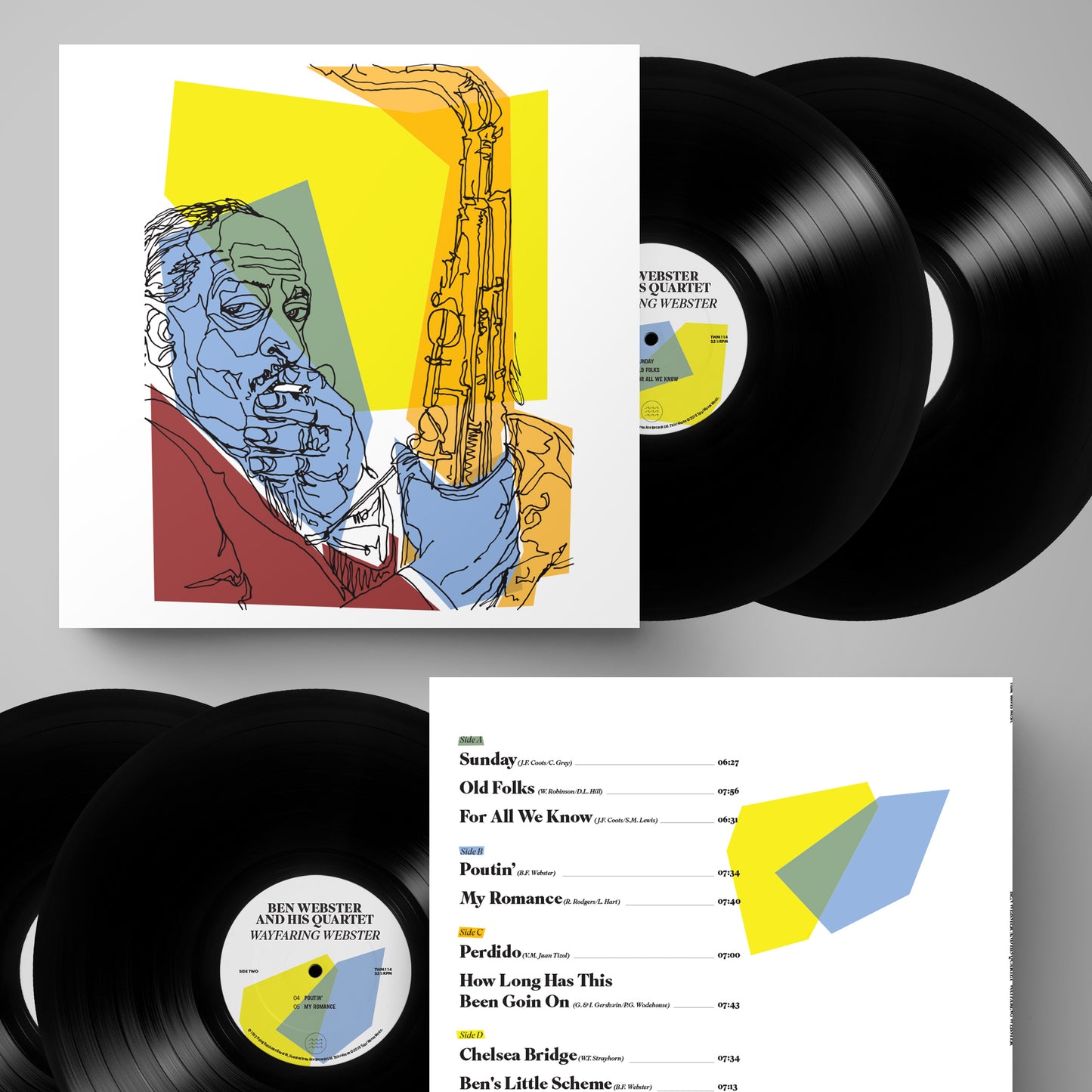 TWM114 - Ben Webster And His Quartet - Wayfaring Webster (Black Friday RSD EU Exclusive)