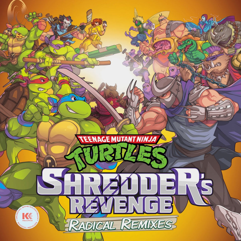 TMNT Shredder's Revenge - Radical Remixes (Original Game Soundtrack)-Tee Lopes Vinyl-Helix Sounds