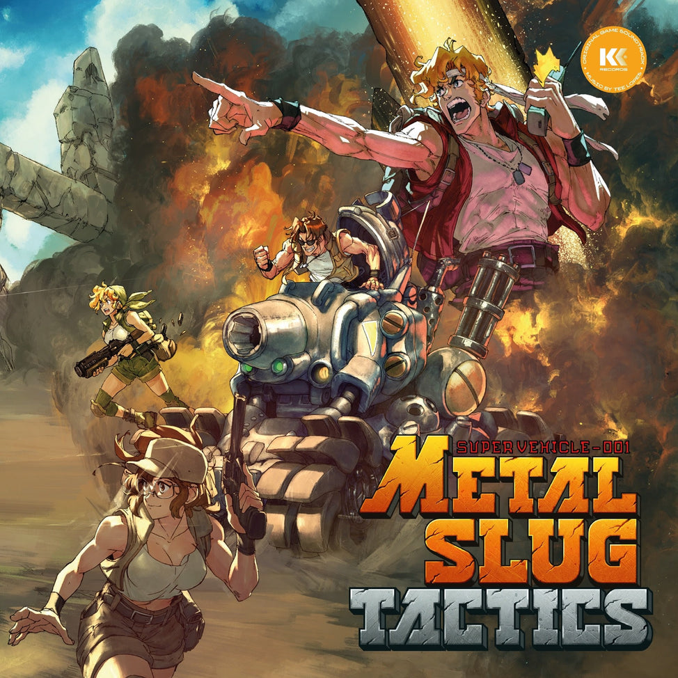 Metal Slug Tactics (Original Game Soundtrack)-Tee Lopes Vinyl-Helix Sounds