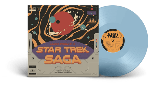 Music From The Star Trek Saga-The City of Prague Philharmonic Orchestra Vinyl-Helix Sounds