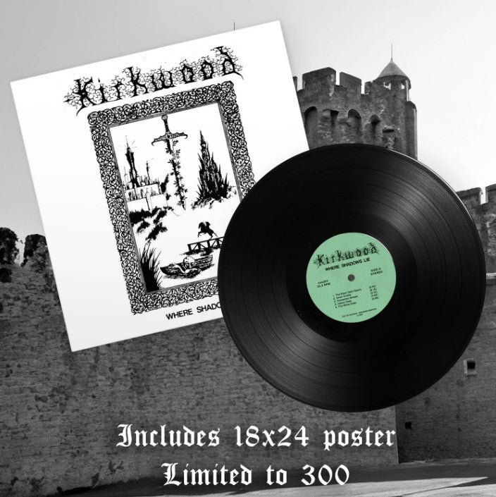 Where Shadows Lie-Jim Kirkwood on Black Vinyl-Helix Sounds