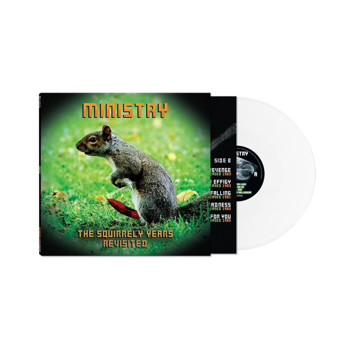 The Squirrely Years Revisited-Ministry on Black Vinyl-Helix Sounds