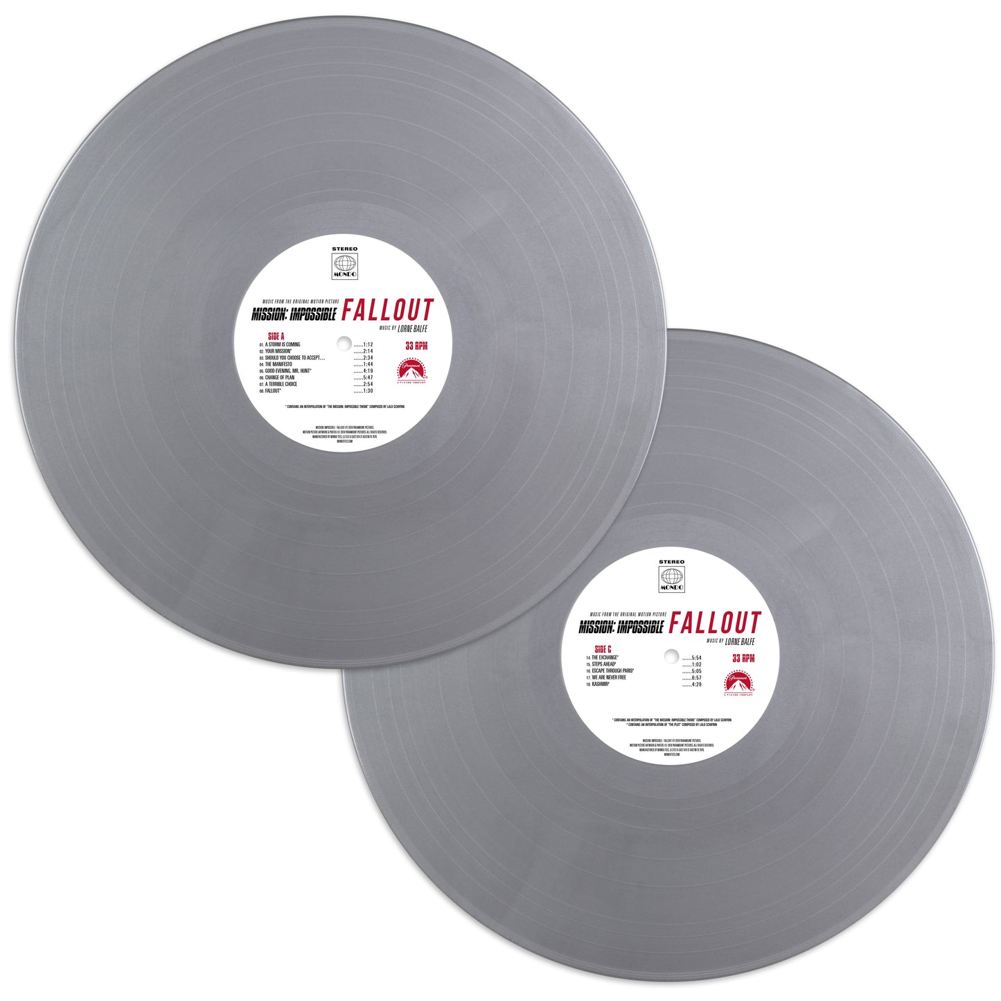 Mission: Impossible – Fallout – Music From The Original Motion Picture - Lorne Balfe | Helix Sounds