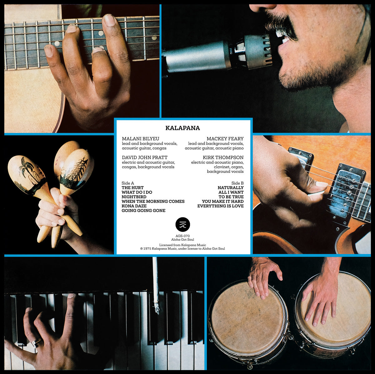 AGS-070 - Kalapana - Kalapana (LP Clear)