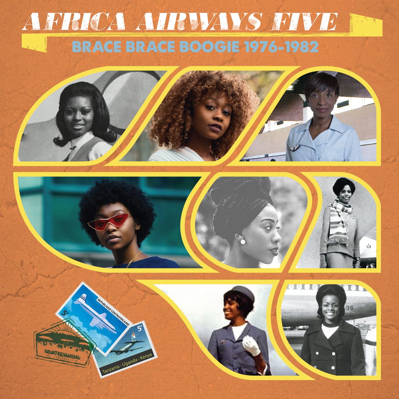 Africa Airways Five: Brace Brace Boogie 1976-1982 - Various Artists | Helix Sounds