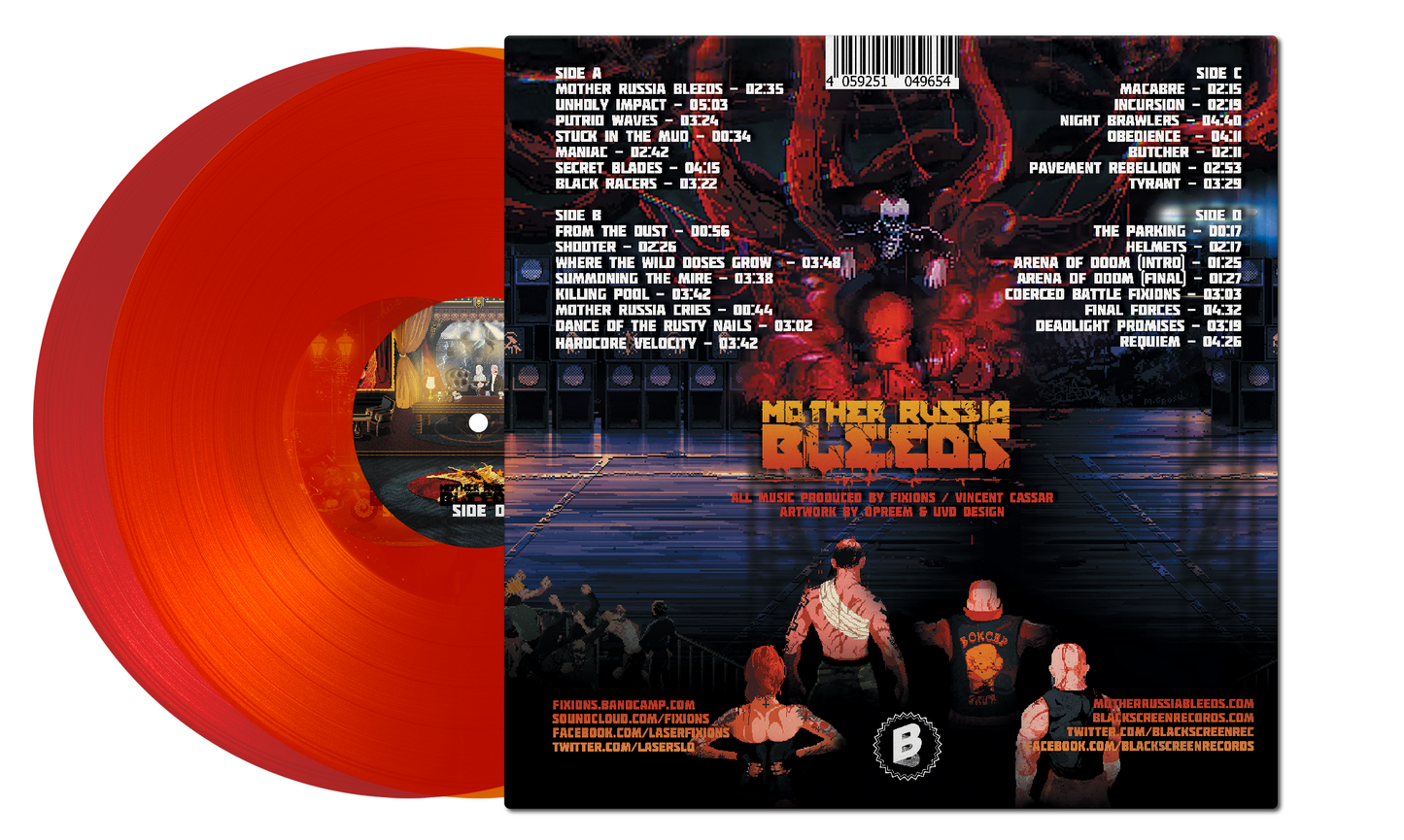 BSR011 - Fixions - Mother Russia Bleeds (Original Soundtrack)