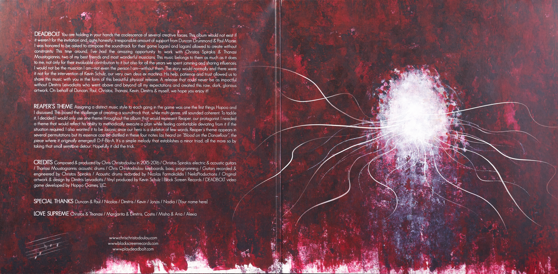 Deadbolt (Original Video Game Soundtrack) - Chris Christodoulou | Helix Sounds