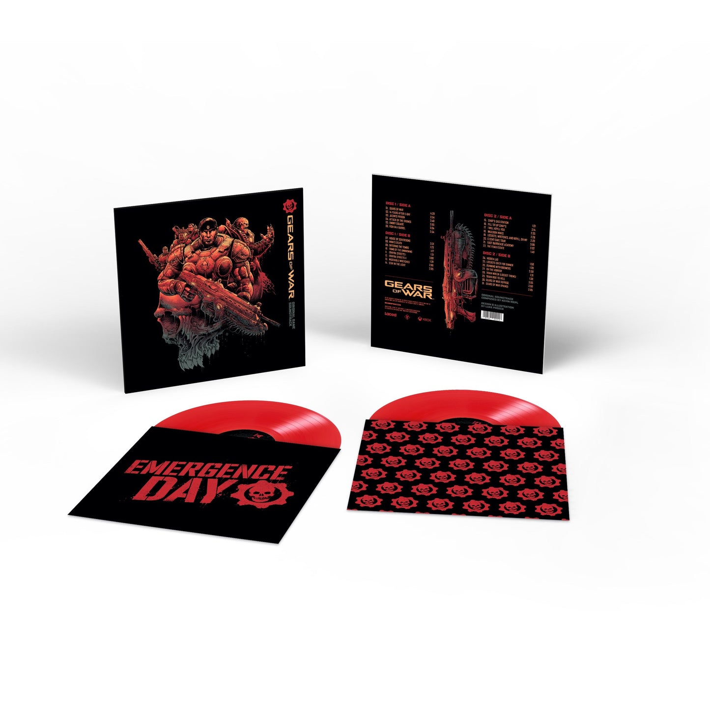 Gears of War (Original Soundtrack)-Kevin Riepl Vinyl-Helix Sounds