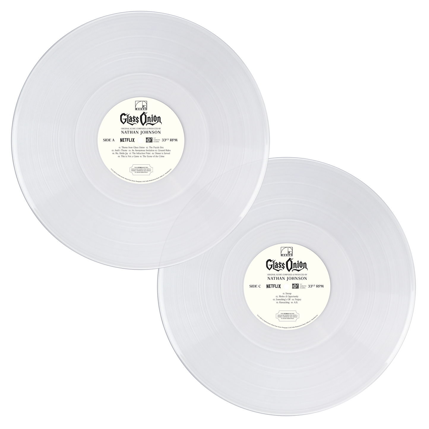 MOND-285 - Nathan Johnson - Glass Onion (Original Motion Picture Soundtrack)