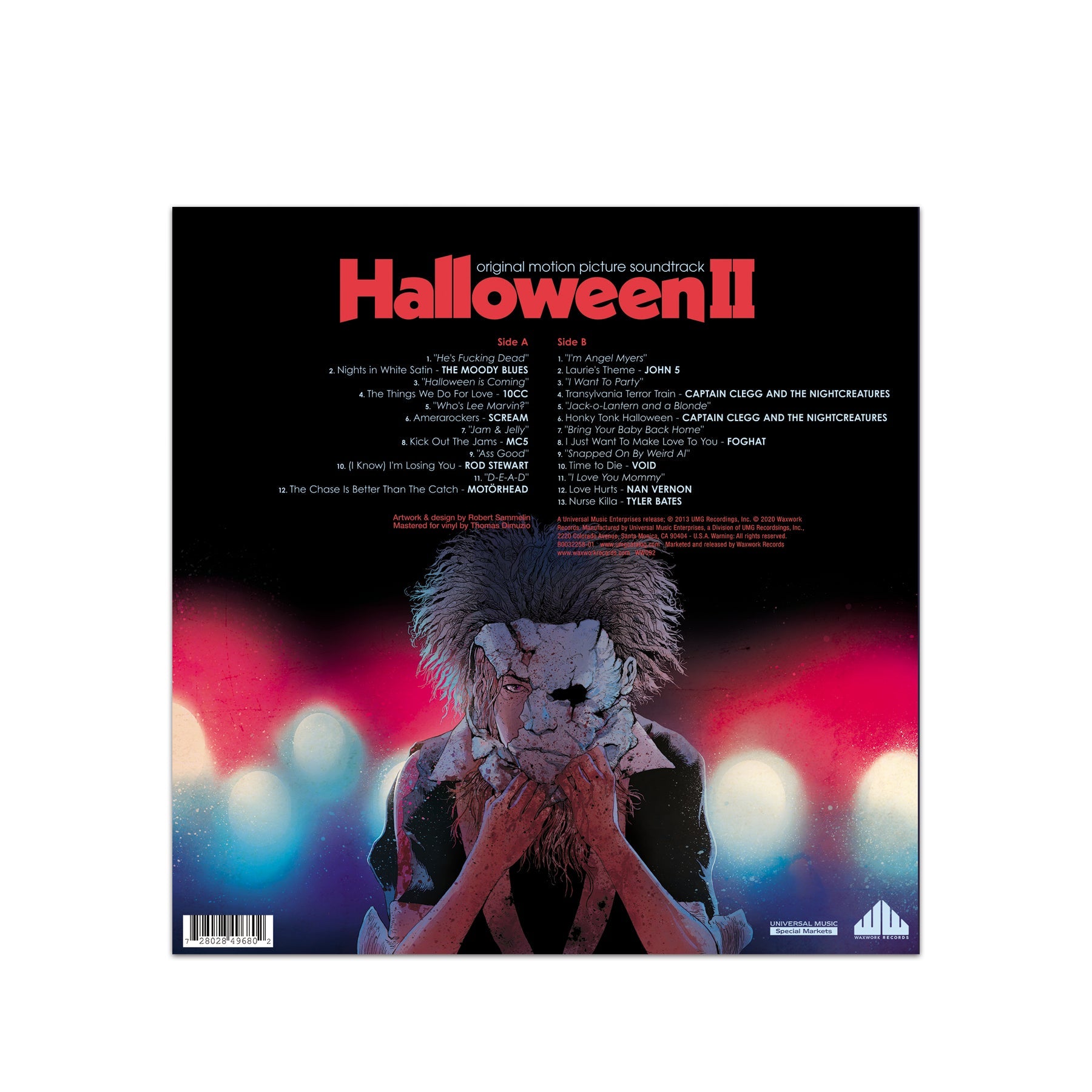 WW092 - Various Artists - Rob Zombie's Halloween II (Original Soundtrack)