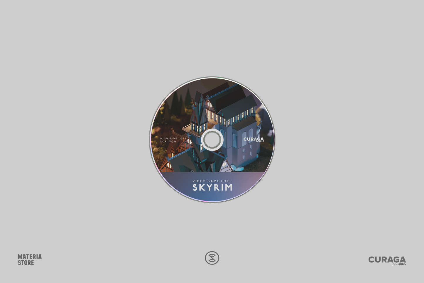 Curaga Records | High Tide Lo-Fi - Video Game LoFi: Skyrim - High Tide Lofi (Compact Disc)