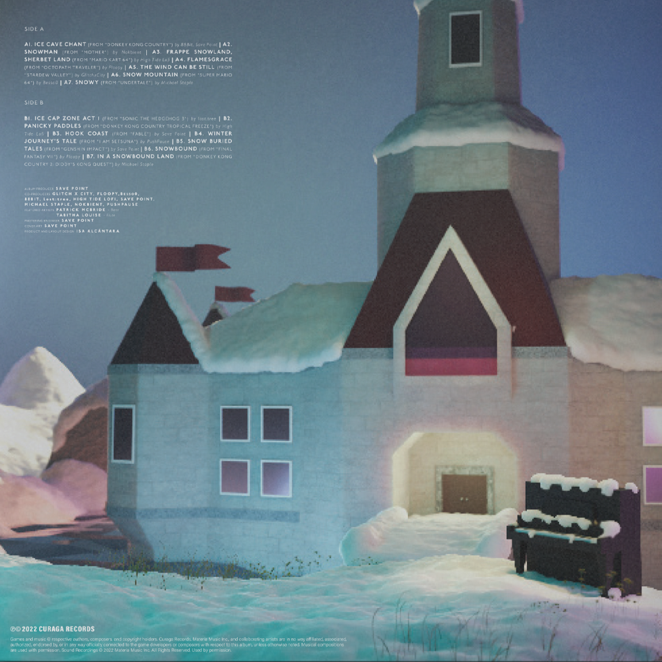 CURE-0045-V - Various Artists - Video Game LoFi: A Winter's Tale