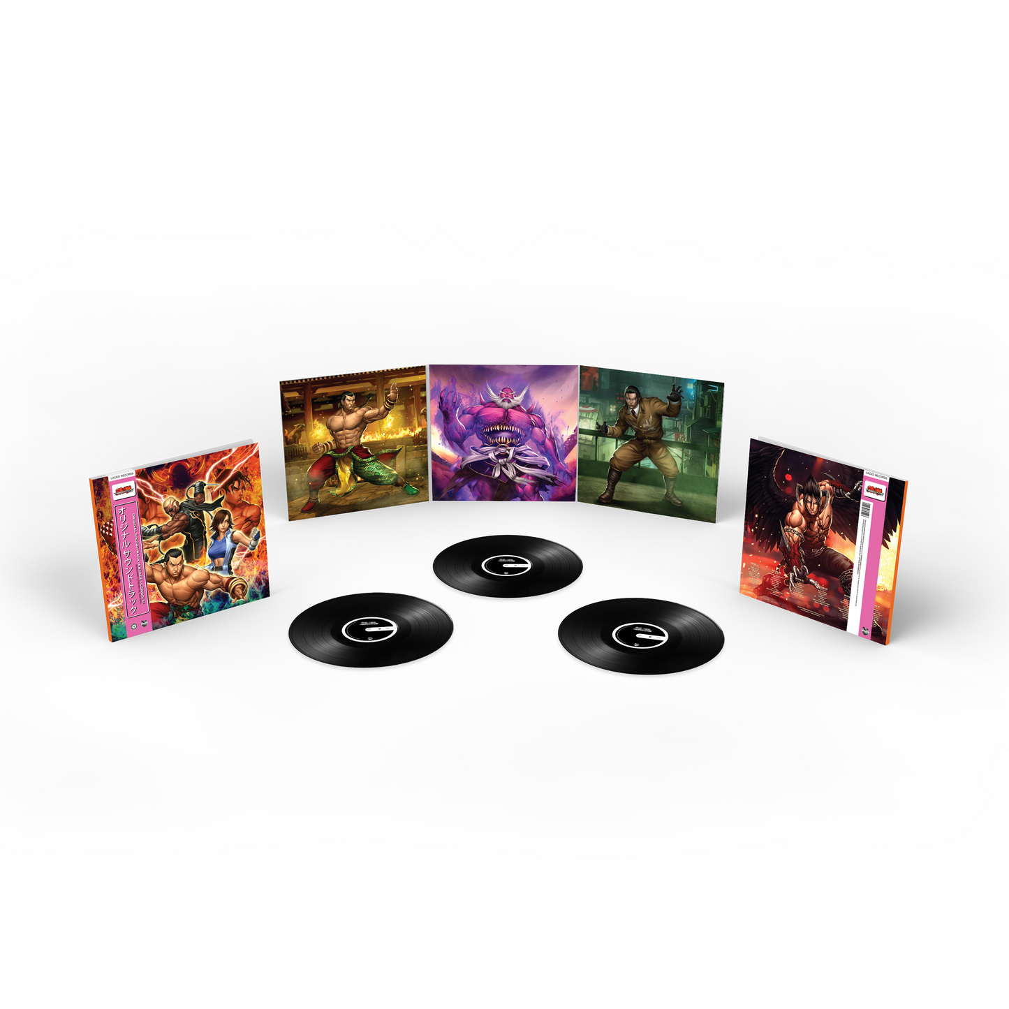 Tekken 5 Game Soundtrack-Namco Sounds Vinyl-Helix Sounds