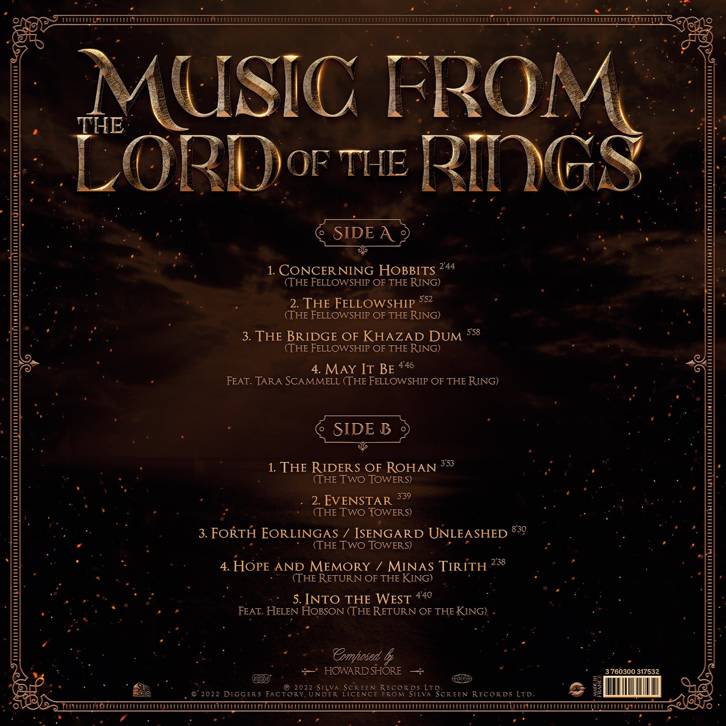 DFLP023 - The City of Prague Philharmonic Orchestra - Music from The Lord Of The Rings