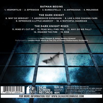 DFLP002 - London Music Works - Music From the Batman Trilogy