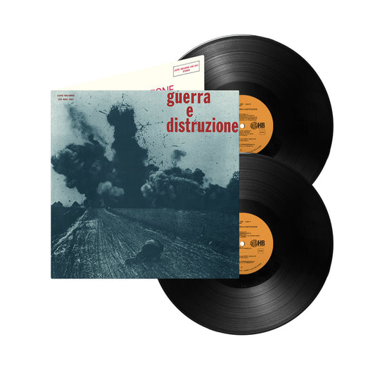 Guerra E Distruzione-Piero Umiliani on Black Vinyl-Helix Sounds