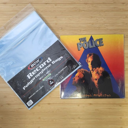 Resealable 12-Inch Record Bags (Pack of 100)