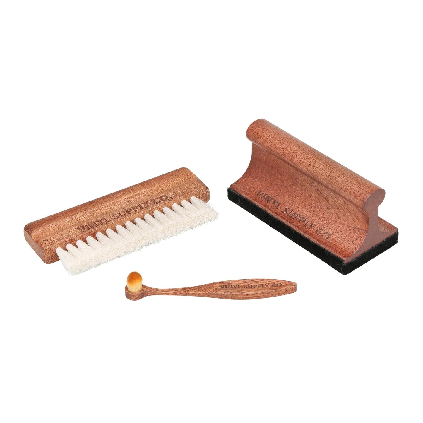 3-Piece Vinyl Record Brush Set-Vinyl Supply Co.-Helix Sounds