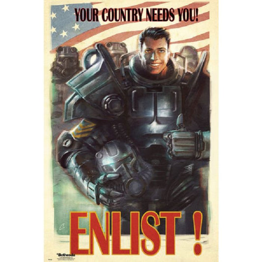 Fallout 4 - Enlist [Poster]-Helix Sounds