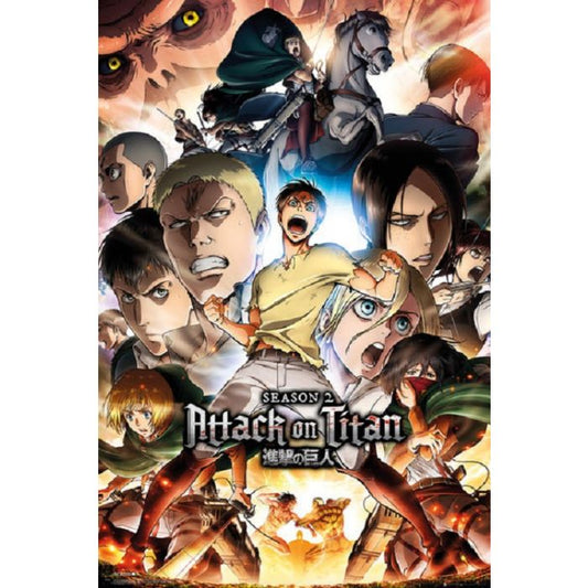 Attack On Titan - Collage Poster-Helix Sounds