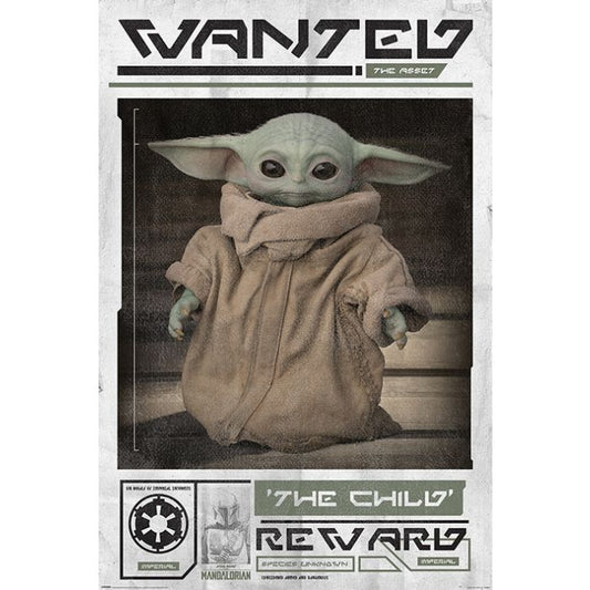 Star Wars - Mandalorian Wanted the Child [Poster]-Helix Sounds