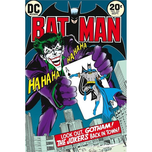 Batman - Jokers Back in Town [Poster]-Helix Sounds