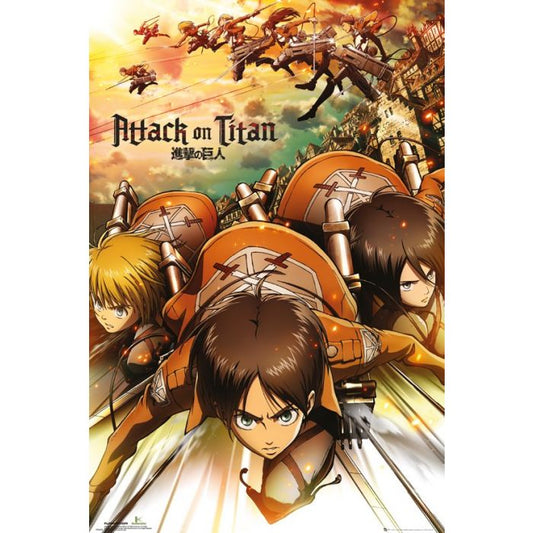 Attack On Titan - Attack Poster-Helix Sounds