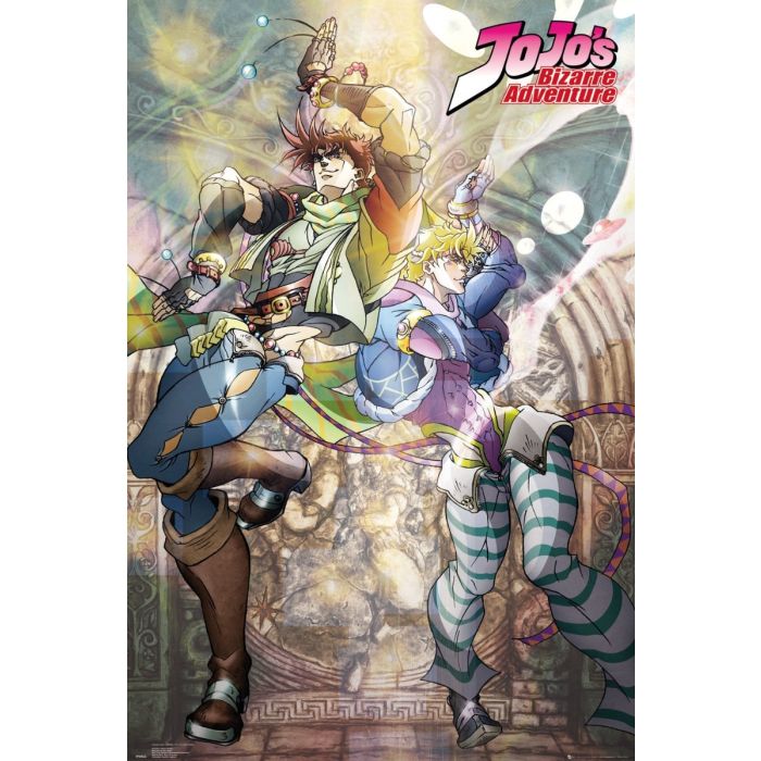 Jojo's Bizarre Adventure - Joseph & Ceasar [Poster]-Helix Sounds
