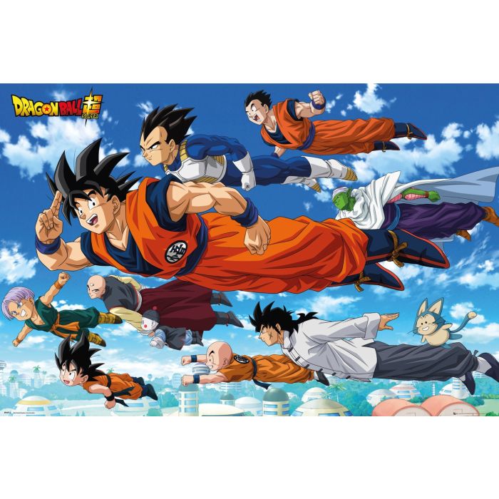 Dragon Ball Z - Super Flying [Poster]-Helix Sounds