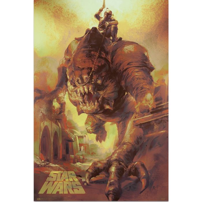 Star Wars - Boba Fett Rancor Ride [Poster]-Helix Sounds