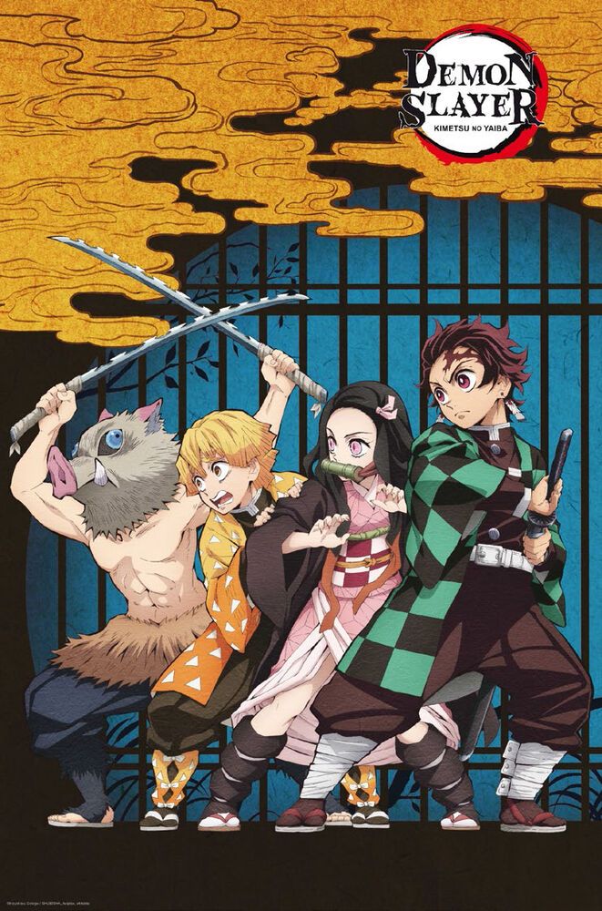 Demon Slayer - Group [Poster]-Helix Sounds