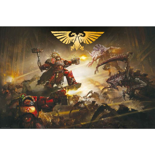 Warhammer 40K - The Battle of Baal [Poster]-Helix Sounds