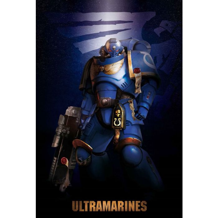 Warhammer 40K - Ultramarines [Poster]-Helix Sounds