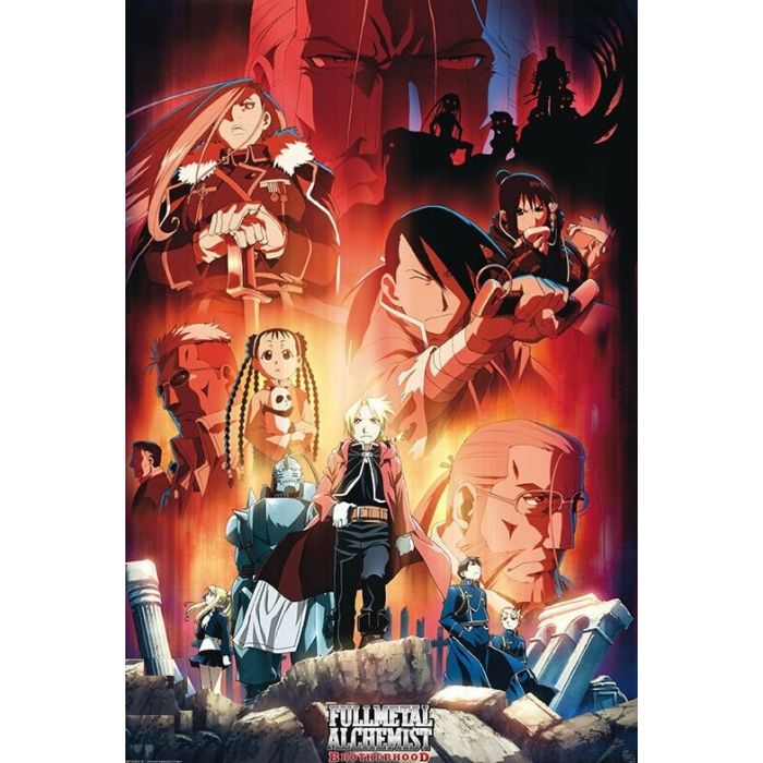 Full Metal Alchemist - Brotherhood Group [Poster]-Helix Sounds