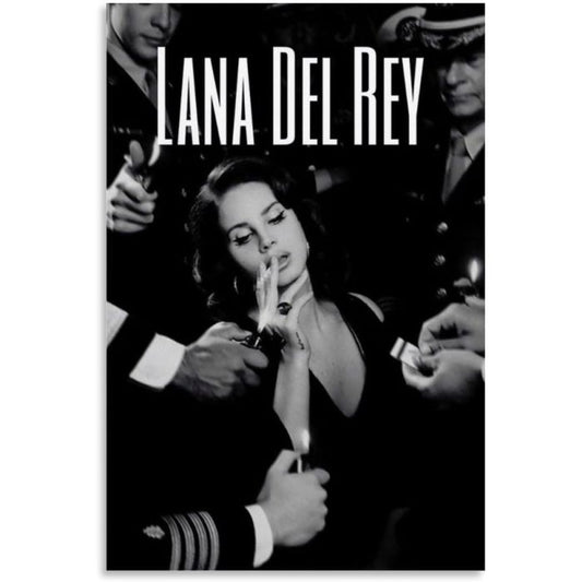 Lana Del Rey BW [Poster]-Helix Sounds