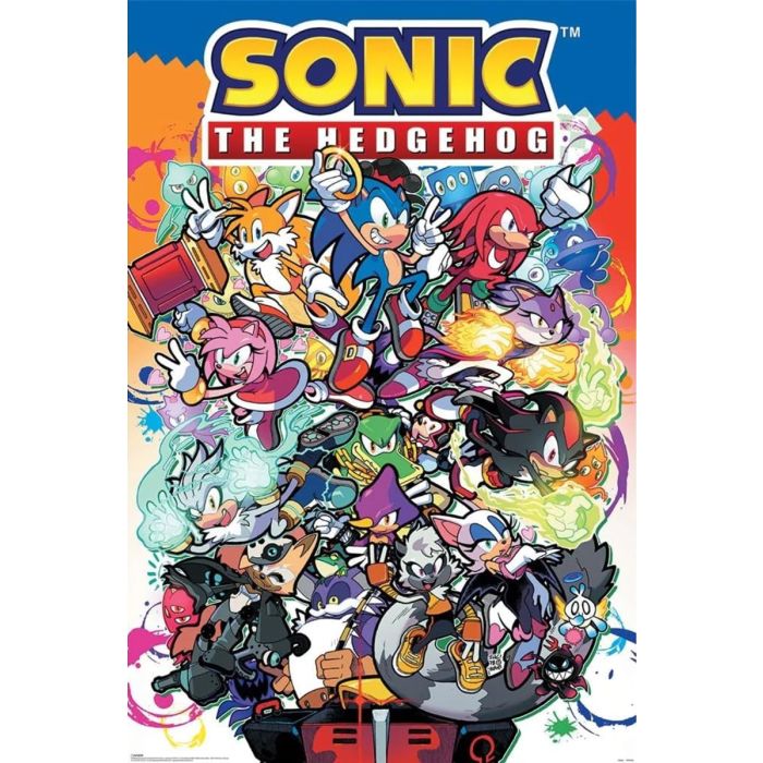 Sonic the Hedgehog & Characters [Poster]-Helix Sounds