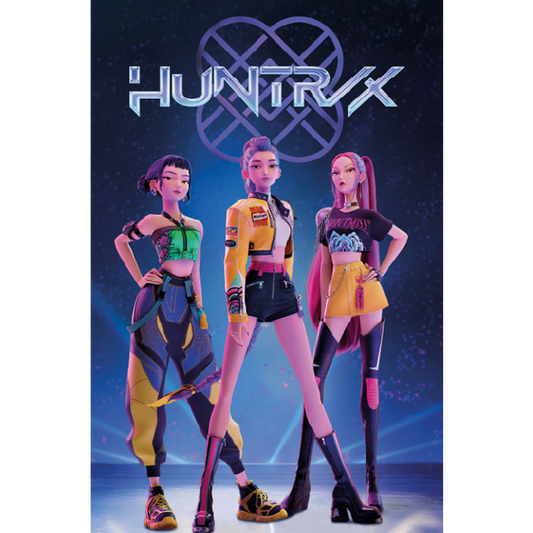 K-Pop Demon Hunters - Huntrix [Poster]-Helix Sounds